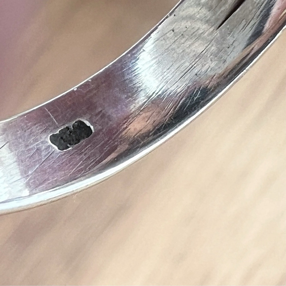 Sterling Silver 925 Turquoise Ring Size 9 Vintage Southwest Navajo Style New - Picture 11 of 12